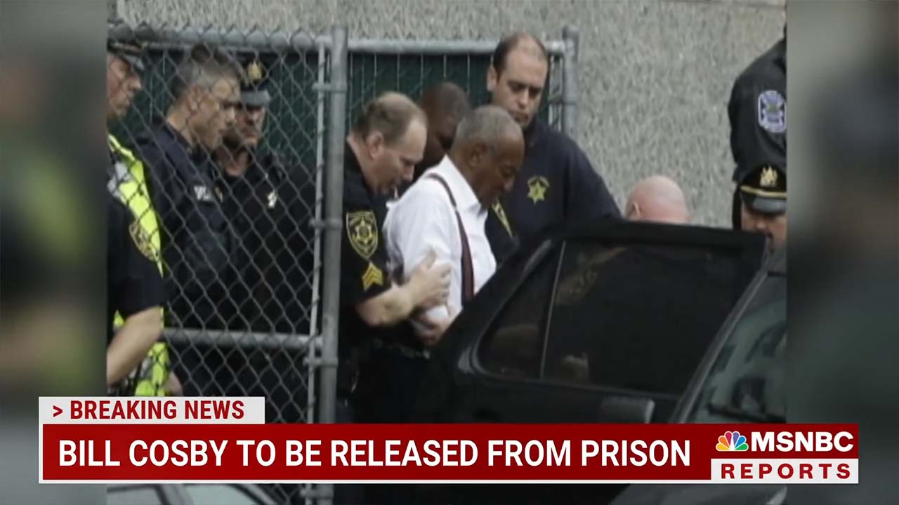 Bill Cosby Released From Prison Over Violation Of Due ...