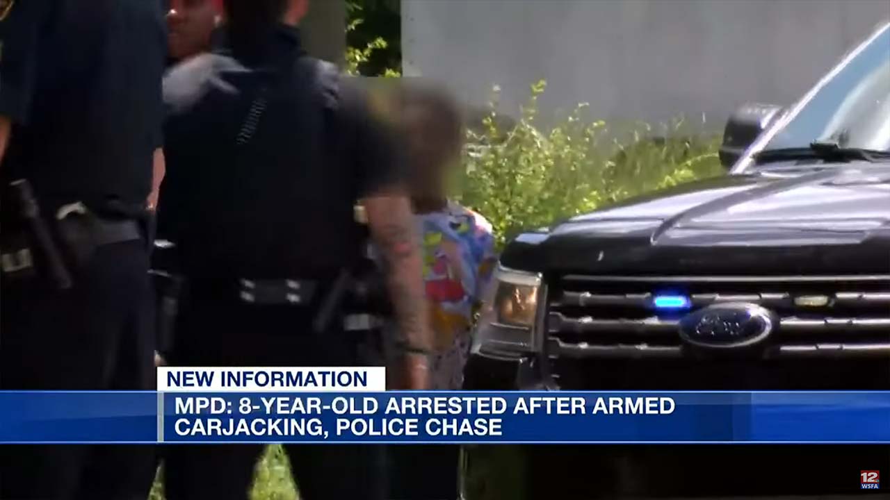 8-Year-Old Boy Goes On Police Chase After Carjacking In Alabama ...