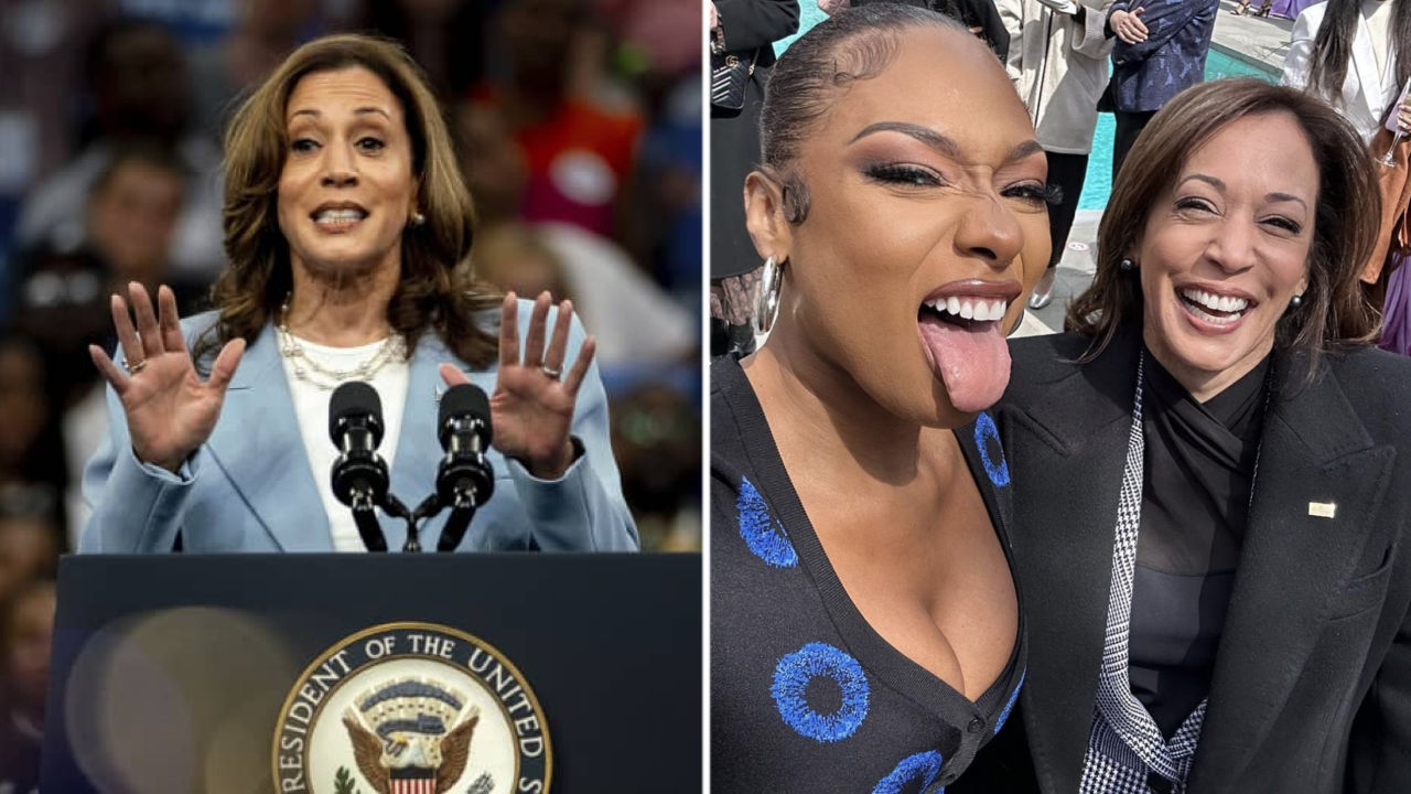 Kamala Harris Holds First Presidential Rally In Atlanta, Georgia ...