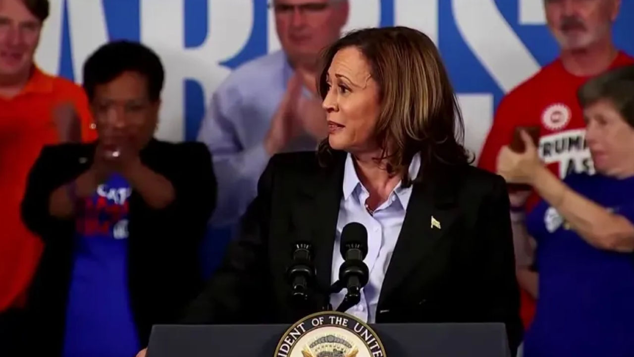 Kamala Harris Debuts Interesting Accent During Detroit Rally - Anthony ...