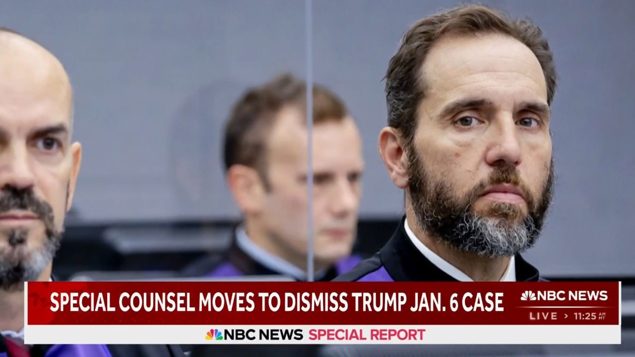 Jack Smith Drops All Felony Charges Against Trump In January 6th Case ...