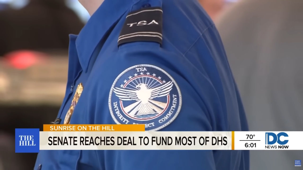 Senate Approves Funding for TSA and Most of Homeland Security, Ending ...